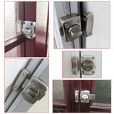 Alise Rotate Bolt Latch Gate Latches Safety Door Slide Lock Brushed Finish,MS220U