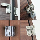 Alise Flip Latch Gate Latches Slide Bolt Latch Safety Door Lock Catch Stainless Steel Brushed Finish,MS3001