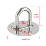 Alise Stainless Steel Ceiling Hooks Hammock Swing Hook Hanger Heavy Duty Eyebolt Hanging Kit 4 Pack,DD004-4P