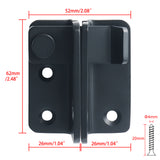 Alise Flip Latch 3-mm Thickened Heavy Duty Hasp Safety Door Lock Gate Latches for Double Door Window Barn Closet Drawer Cabinet Garage,Stainless Steel Brushed Nickel,MS3005