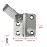 Alise Flip Latch Gate Latches Slide Bolt Latch Safety Door Lock Catch Stainless Steel Brushed Finish,MS3001