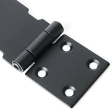 Alise 2Pcs Padlock Hasp Door Clasp Hasp Latch Lock,SUS 304 Stainless Steel Matte Black,MS9B-4C-2P