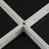 Alise Floating Shelf Bracket Widened and Thickened Stainless Steel Brackets Heavy Duty Corner Brace Support Wall Hanging 6x4Inch,4Pcs White Finish,J150X25W-4P