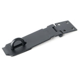 Alise 2Pcs Padlock Hasp Door Clasp Gate Lock Latch,SUS 304 Stainless Steel Matte Black Finish,MS9B-5C-2P