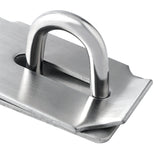 Alise Padlock Hasp Door Clasp Hasp Lock Latch SUS 304 Stainless Steel Brushed Nickel, MS9-3A
