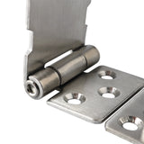 Alise Padlock Hasp Door Clasp Hasp Lock Latch SUS 304 Stainless Steel Brushed Nickel, MS9-3A