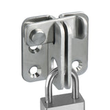 Alise Flip Latch Gate Latches Slide Bolt Latch Safety Door Lock Catch Stainless Steel Brushed Finish,MS3001