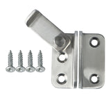 Alise Flip Latch Gate Latches Slide Bolt Latch Safety Door Lock Catch Stainless Steel Brushed Finish,MS3001