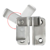 Alise Flip Latch Gate Latches Slide Bolt Latch Safety Door Lock Catch Stainless Steel Brushed Finish,MS3001