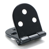 Alise 4 Pcs Sewing Machine Table Folding Flip Top Hinge,Black HY4004B-4P