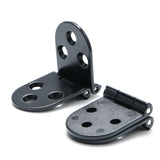 Alise 4 Pcs Sewing Machine Table Folding Flip Top Hinge,Black HY4004B-4P