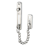 Alise Chain Door Guard Latch Lock with Spring Anti-Theft Press Lock,Stainless Steel Brushed Nickel,FD9000-LS