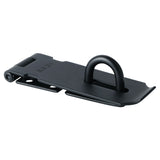 Alise Padlock Hasp Door Clasp Hasp Latch Lock,SUS 304 Stainless Steel Matte Black,MS99-B