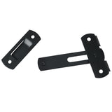 Alise Stainless Steel Gate Latches Flip Latch Safety Door Bolt Latch Lock,Matte Black,MK001