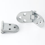 Alise 4 Pcs Sewing Machine Table Folding Flip Top Hinge,Chrome,HY4004-4P