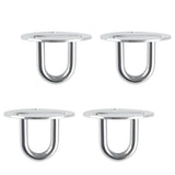 Alise Stainless Steel Ceiling Hooks Hammock Swing Hook Hanger Heavy Duty Eyebolt Hanging Kit 4 Pack,DD004-4P