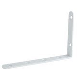Alise 6x4 Inch Shelf Bracket Stainless Steel Brackets Heavy Duty Corner Brace Support Wall Hanging,4 Pcs Bright White Finish
