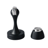 Alise Magnetic Door Stop Door Stopper Holder Catch Heavy Duty Screw Floor/Wall Mount Black,MX3100-B