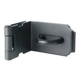 Alise Right Angle Padlock Hasp Security Door Clasp Hasp Lock Latch,Stainless Steel Matte Black Finish, MS9KB-4