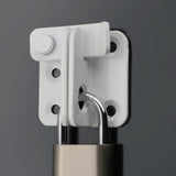Alise 2 Pcs Flip Latch Gate Latches Slide Bolt Latch Safety Door Lock Catch Stainless Steel White Finish,MS3001W-2P