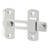 Alise 2 Pcs Stainless Steel Gate Latch Door Holder Flip Latch Pet Safety Door Lock,Brushed Nickel
