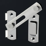 Alise Stainless Steel Flip Latch Gate Latches Bar Latch Safety Door Lock,Brushed Finish,MS9001