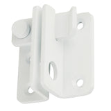 Alise 2 Pcs Flip Latch Gate Latches Slide Bolt Latch Safety Door Lock Catch Stainless Steel White Finish,MS3001W-2P