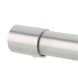 Alise 1-Inch Dia Shower Rod Flange Set Closet Rod Holder Flange Socket Bracket Support,FL1025LS-4P Stainless Steel Brushed Finish 4 Pcs,FL1025LS-4P
