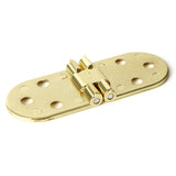 Alise 4 Pcs Sewing Machine Table Folding Flip Top Hinge,Golden HY4004G-4P